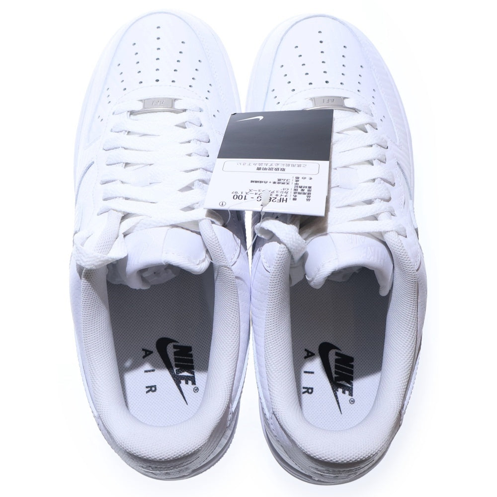 NIKE(ナイキ) AIR FORCE 1 CARBON FIBER エアフォースワン カーボンファイバー ローカットスニーカー ホワイト US8.5/26.5cm HF2886-100