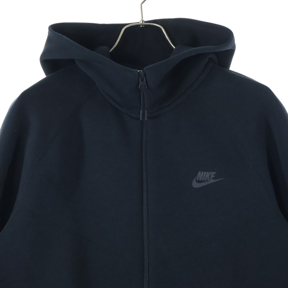 NIKE(ナイキ) Tech Fleece Windrunner テックフリース ウィンドランナー フーデット ジップアップジャケット ブラック FB7922-010