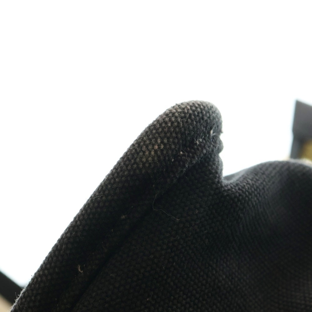 MARC JACOBS(マークジェイコブス) LOGO DESIGN CANVAS TOTE BAG フロントロゴデザイン キャンバス生地 トートバッグ ブラック H050M06FA21001