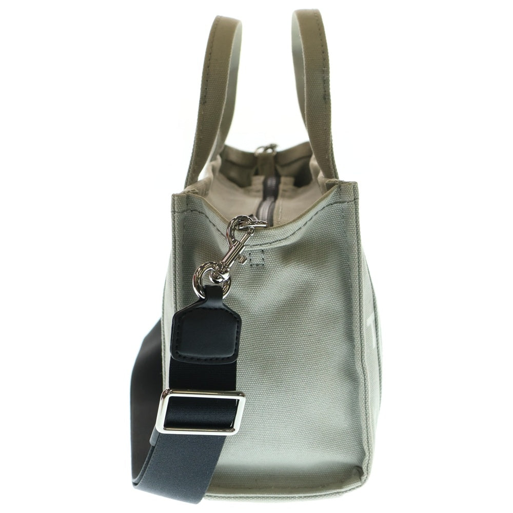 MARC JACOBS(マークジェイコブス) THE CANVAS TOTE BAG フロントロゴデザイン キャンバス生地 トートバッグ グレー M0016493 050
