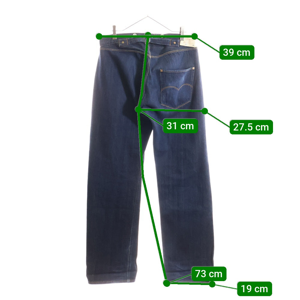 Levi's(リーバイス) 501XX 1886年復刻モデル ボタンフライ ストレート デニム パンツ インディゴ 00125-0005