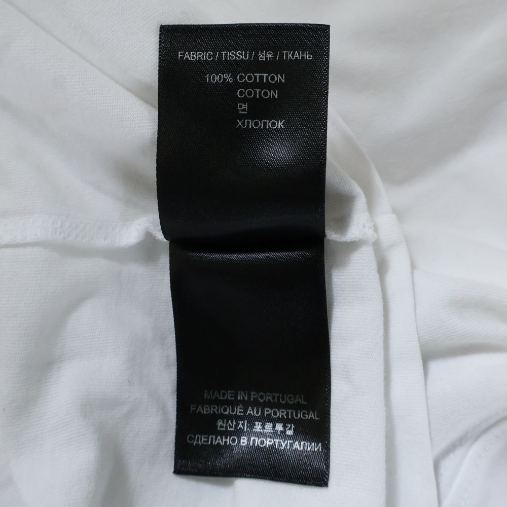 VETEMENTS(ヴェトモン) 21SS GVASALIA S/S TEE ヴァザリア クルーネック カットソー 半袖Tシャツ ホワイト UA52TR220W