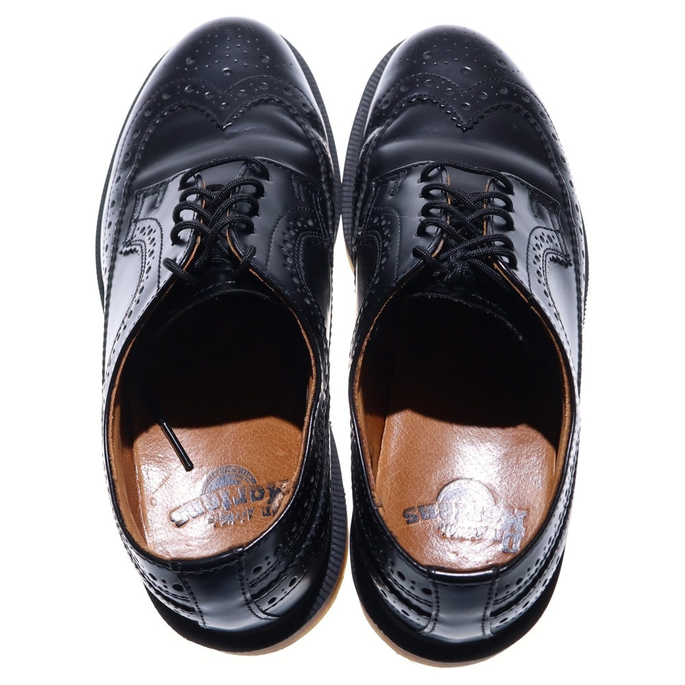 Dr.Martens(ドクターマーチン) 3989 ウィングチップ レザー シューズ ブラック レディース