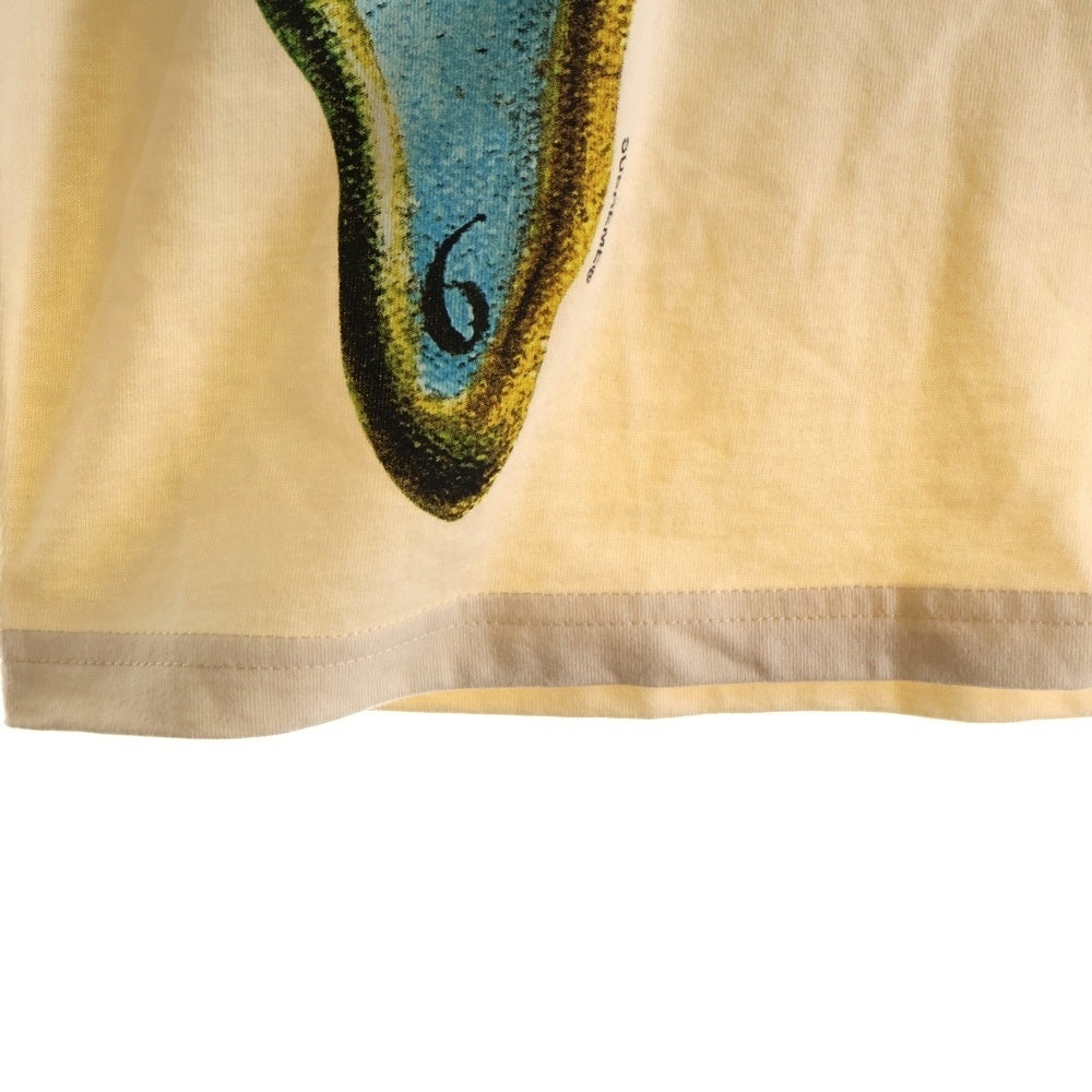 SUPREME(シュプリーム) 19SS The Persistence of Memory Tee ザパーシステンスオブメモリー グラフィックプリント クルーネック半袖Tシャツ カットソー ベージュ