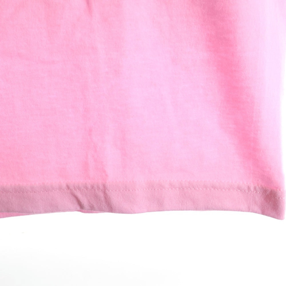 ANTI SOCIAL SOCIAL CLUB(アンチソーシャルソーシャルクラブ) ロゴプリント クルーネック半袖Tシャツ カットソー ピンク