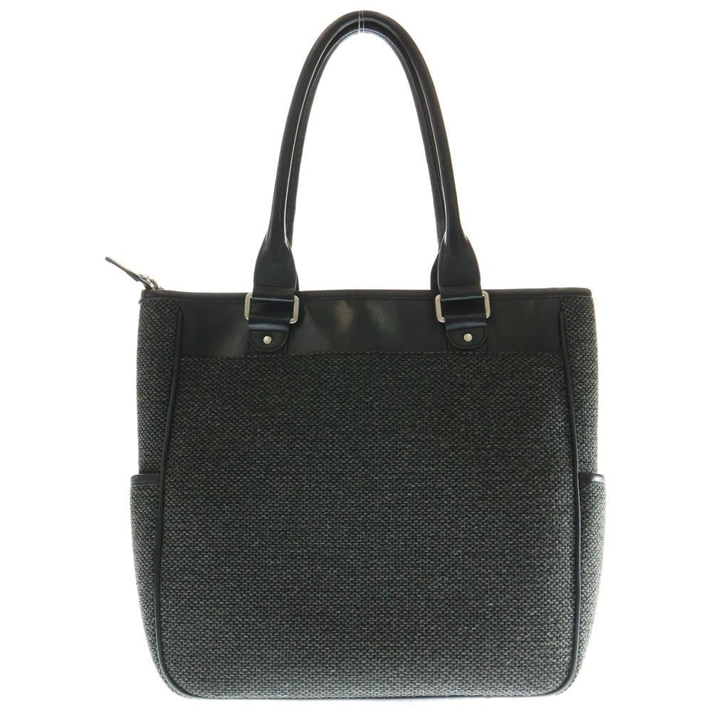 hartmann(ハートマン) ツイード ビジネス トートバッグ ブラック/グレー