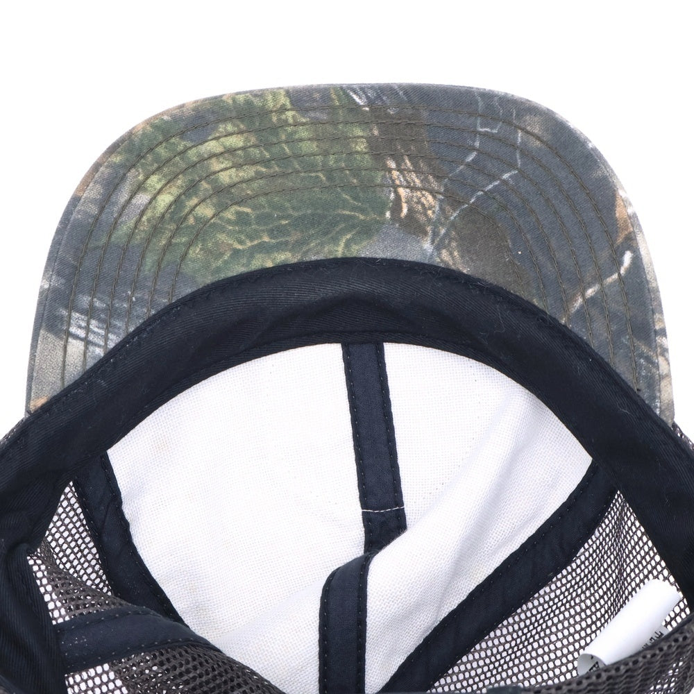 TENDERLOIN(テンダーロイン) フロントロゴデザイン リアルツリー 6パネル スナップバック メッシュキャップ 帽子 マルチ