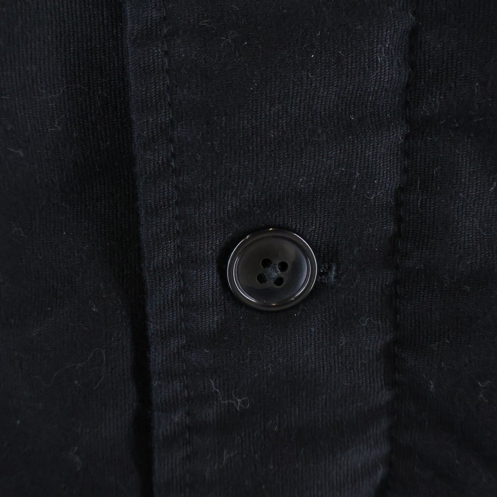 WACKO MARIA(ワコマリア) 両面エンブロイダリロゴーデザイン 6B ダブルポケット ファー切り替え N1 デッキジャケット ブラック