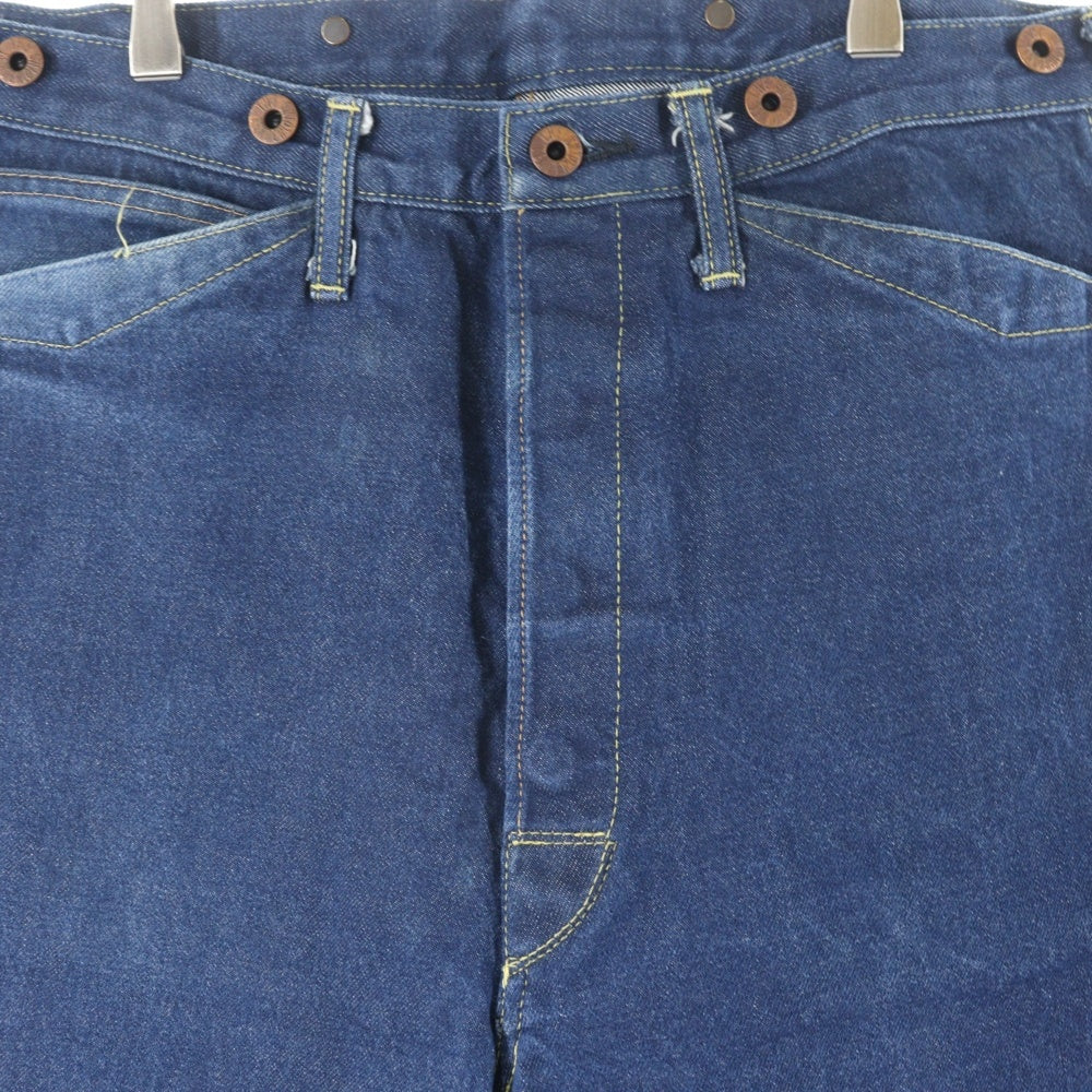 TENDERLOIN(テンダーロイン) T-PARMER ティーパーマー ボタンフライ ワイド デニム パンツ インディゴ