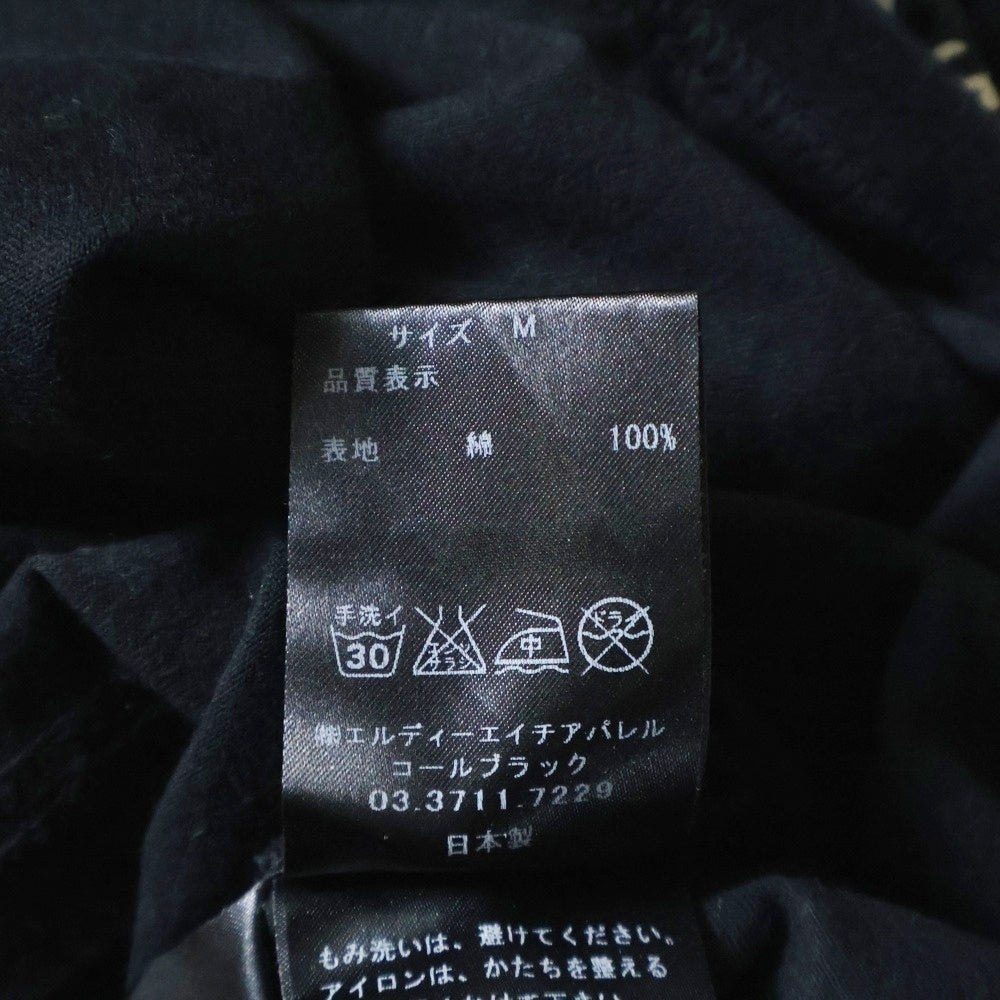 Coal Black(コールブラック) RIP MICHAEL JACKSON マイケルジャクソン 追悼 プリント Vネック 半袖Tシャツ カットソー ブラック