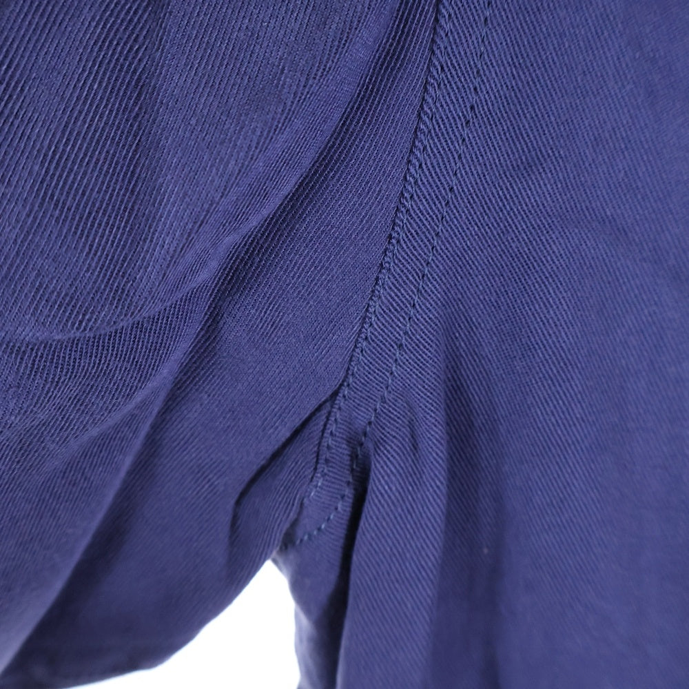 WACKO MARIA(ワコマリア) 10SS 両面エンブロイダリーデザイン ダブルポケット ジップアップジャケット ブルー 10SS-OUT-05