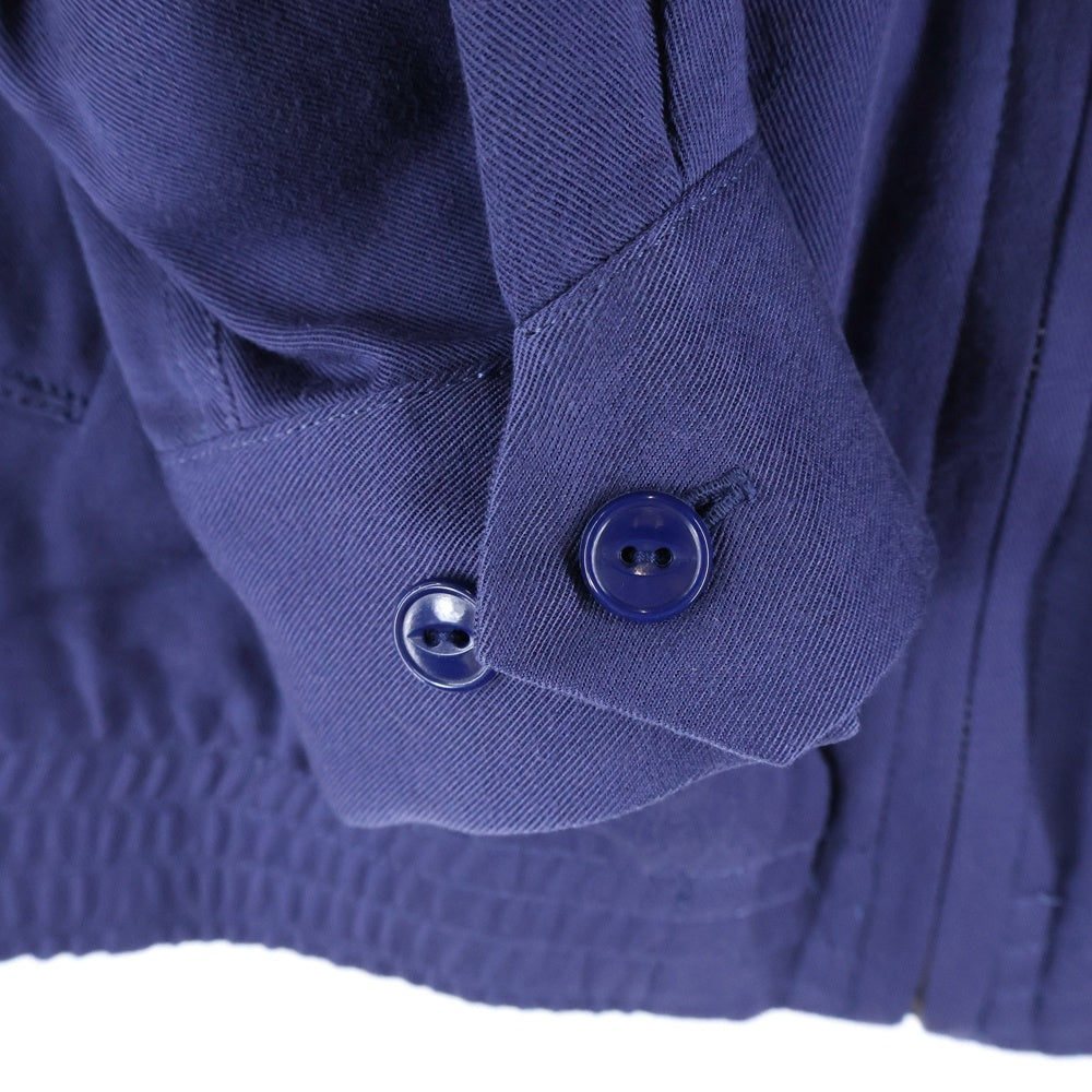 WACKO MARIA(ワコマリア) 10SS 両面エンブロイダリーデザイン ダブルポケット ジップアップジャケット ブルー 10SS-OUT-05