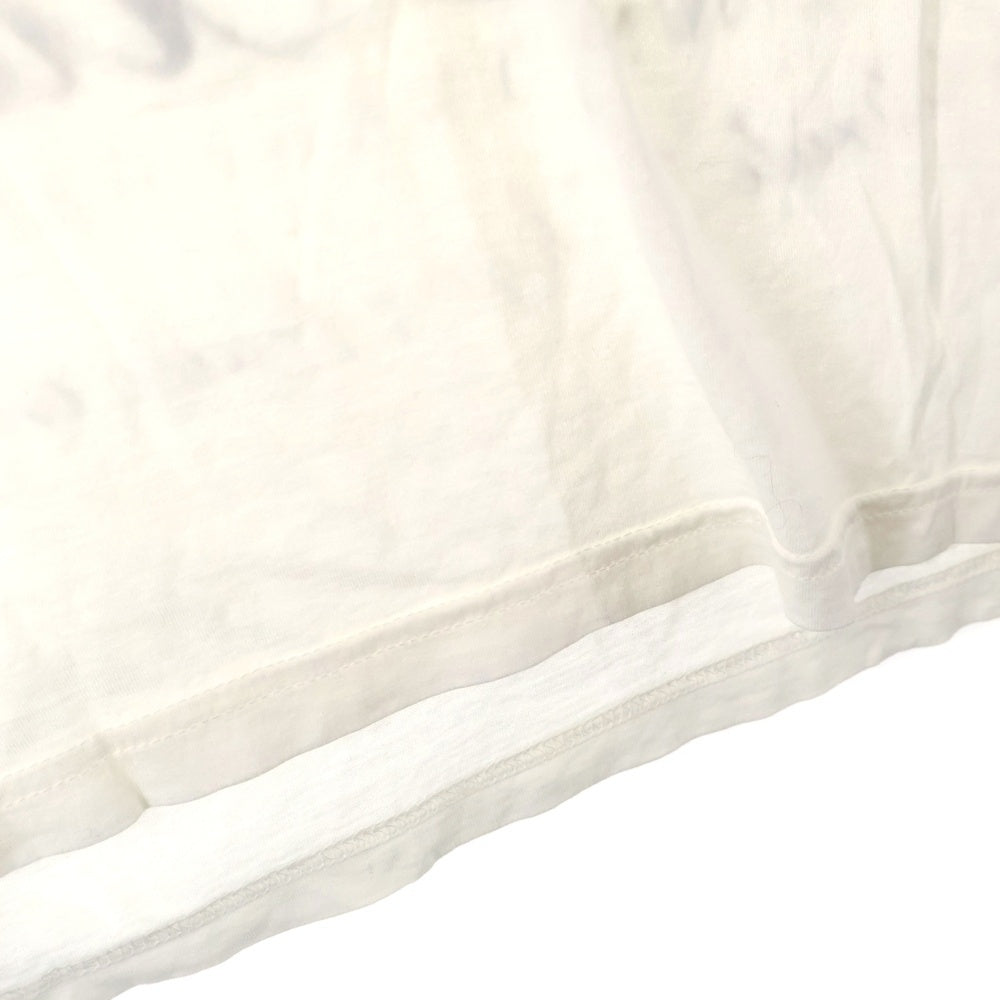 Coal Black(コールブラック) バッグウイングロゴデザイン クルーネック カットソー 半袖Tシャツ ホワイト