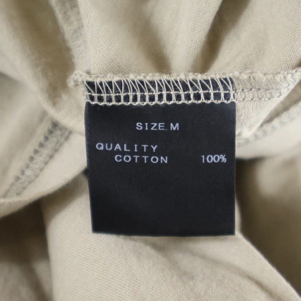 Coal Black(コールブラック) BLACK STAR ブラック スター フロントロゴプリント クルーネック カットソー 半袖Tシャツ グレー