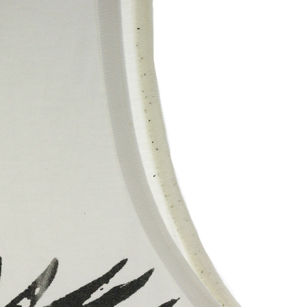 Coal Black(コールブラック) イーグルロゴ プリント クルーネック ノースリーブ タンクトップ カットソー ホワイト