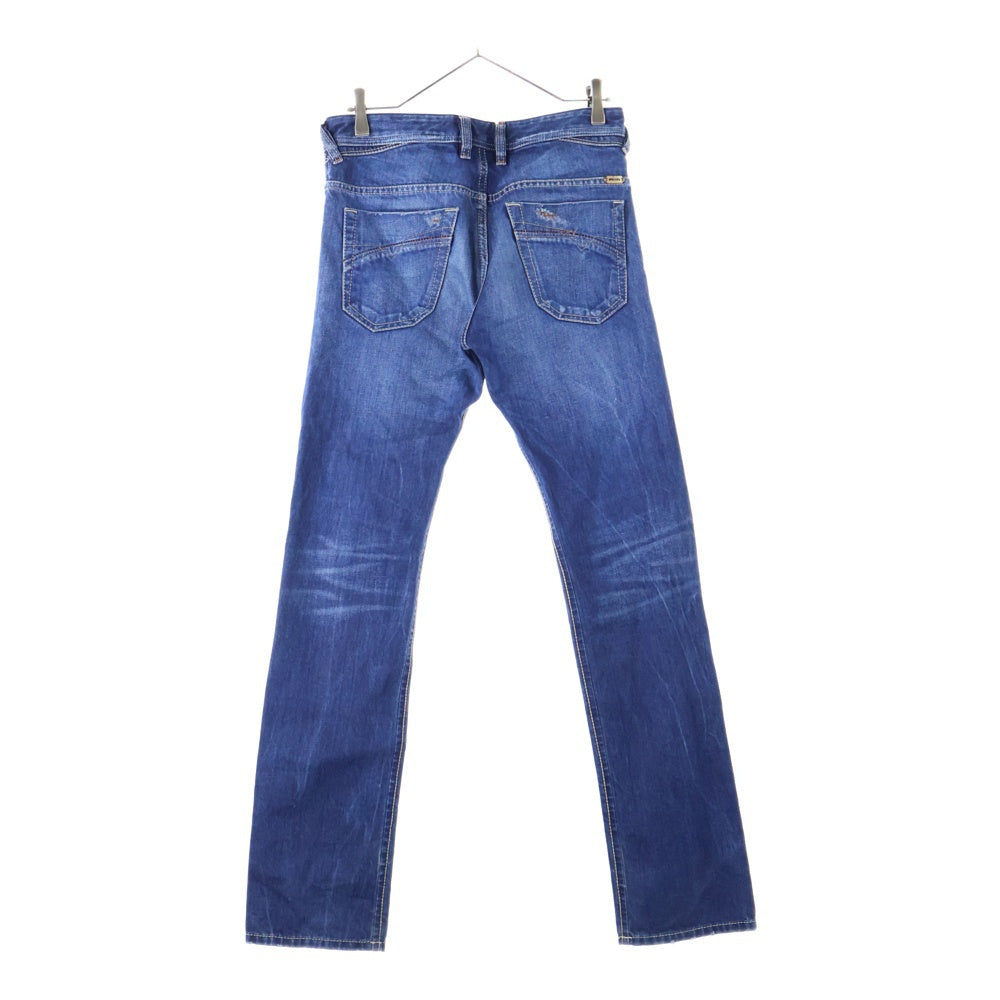 DIESEL(ディーゼル) IAKOP ダメージ加工 ボタンフライ デニム スキニーパンツ インディゴ 00161