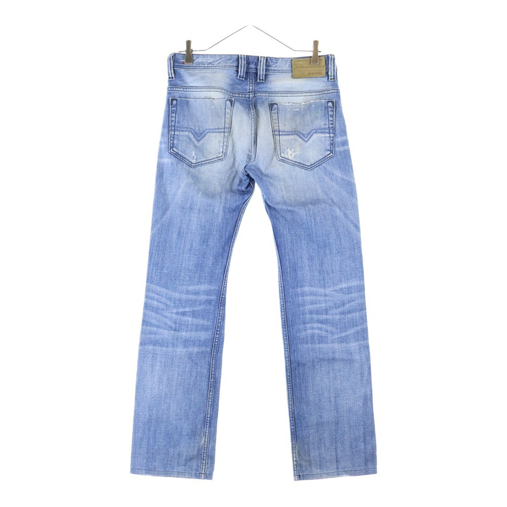 DIESEL(ディーゼル) SAFADO ダメージ加工 ボタンフライ デニム