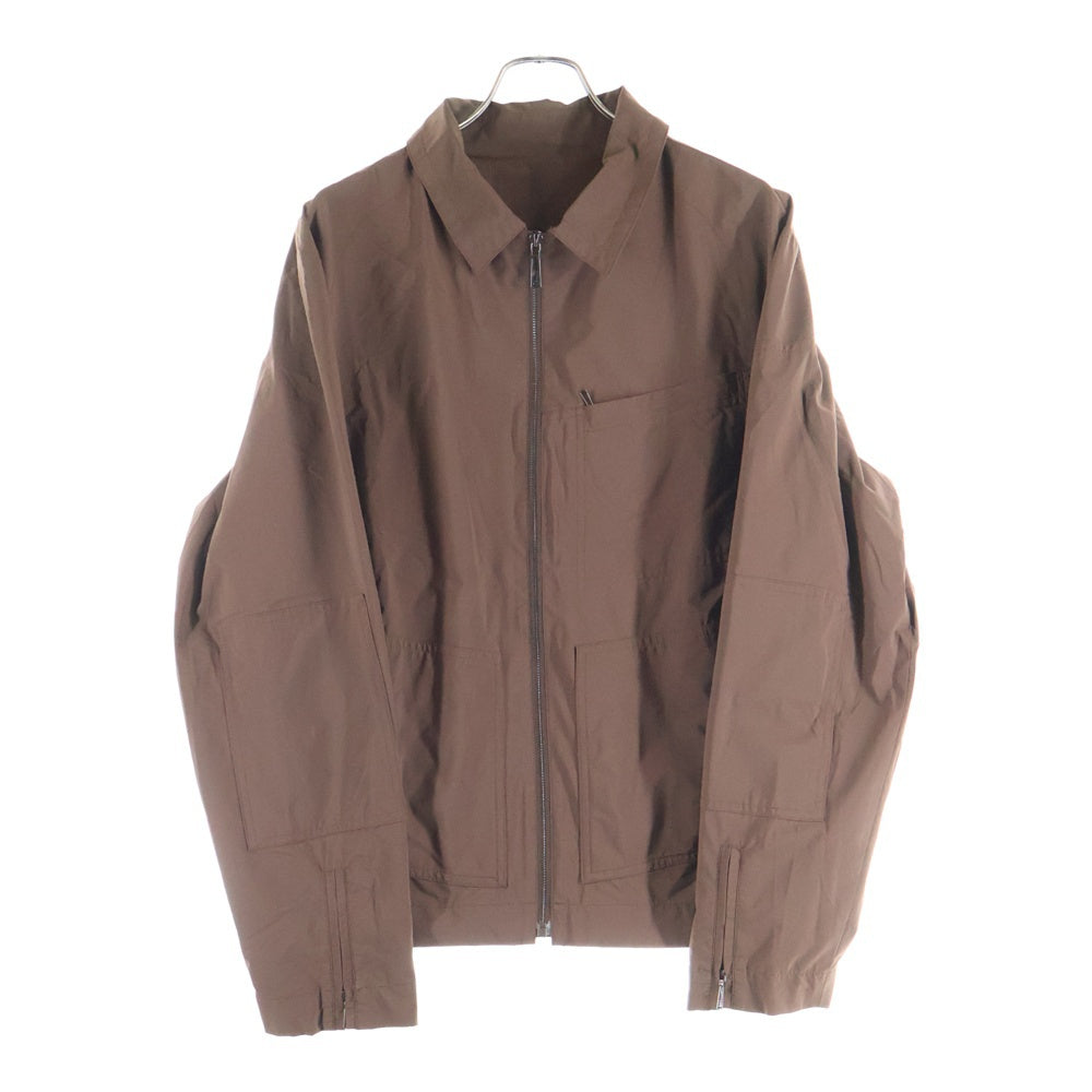 dunhill(ダンヒル) ナイロン ジップアップ ジャケット スイングトップ ブラウン レディース G4330Y