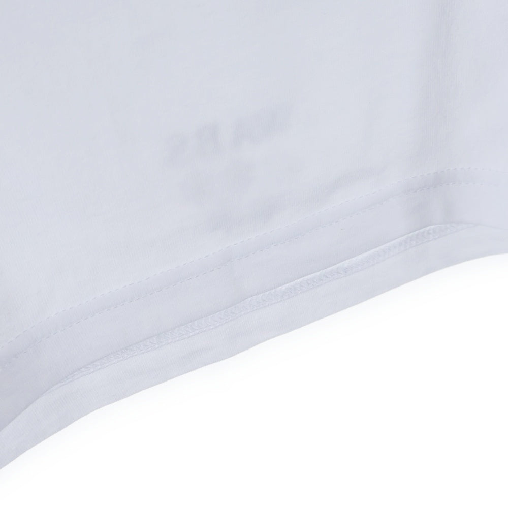 BBS BARBER SAKOTA(バーバーサコタ) ×ALWAYTH ×WAKE SAPPORO bicycle Long Sleeve Tshirt オールウェイズ ウェイク札幌 バイシクルプリント ロングスリーブTシャツ ホワイト