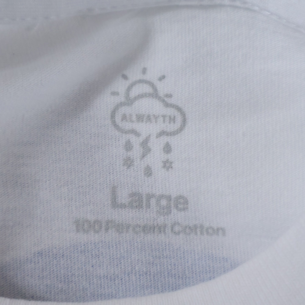 BBS BARBER SAKOTA(バーバーサコタ) ×ALWAYTH ×WAKE SAPPORO bicycle Long Sleeve Tshirt オールウェイズ ウェイク札幌 バイシクルプリント ロングスリーブTシャツ ホワイト