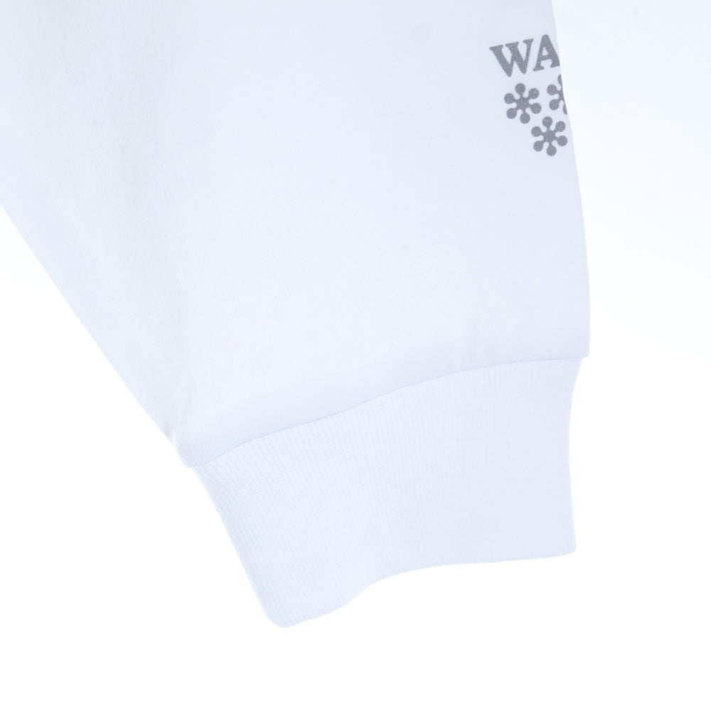 BBS BARBER SAKOTA(バーバーサコタ) ×ALWAYTH ×WAKE SAPPORO bicycle Long Sleeve Tshirt オールウェイズ ウェイク札幌 バイシクルプリント ロングスリーブTシャツ ホワイト