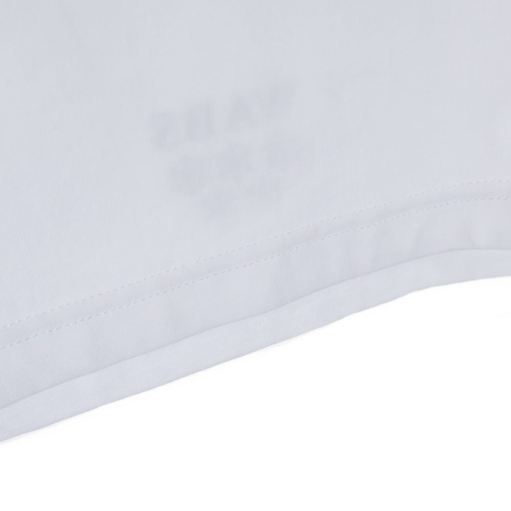 BBS BARBER SAKOTA(バーバーサコタ) ×ALWAYTH ×WAKE SAPPORO bicycle Long Sleeve Tshirt オールウェイズ ウェイク札幌 バイシクルプリント ロングスリーブTシャツ ホワイト