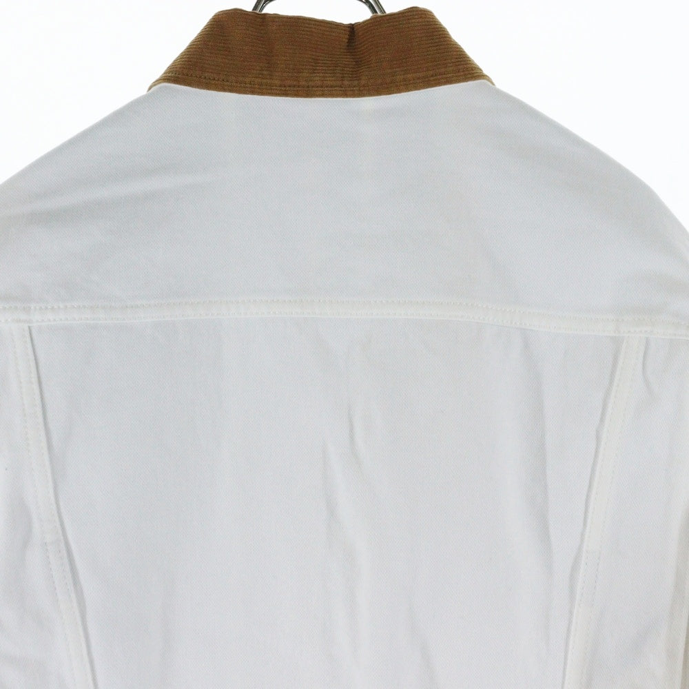 WACKO MARIA(ワコマリア) 23AW ×WRANGLER DENIM TRUCKER JACKET ラングラー デニムトラッカージャケット ホワイト 23FW-WMO-WG01