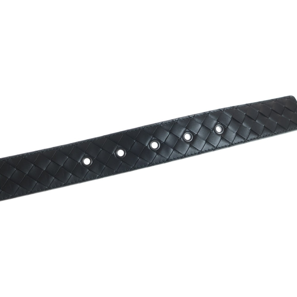 BOTTEGA VENETA(ボッテガヴェネタ) イントレチャート レザーベルト ブラック 271932 V4650