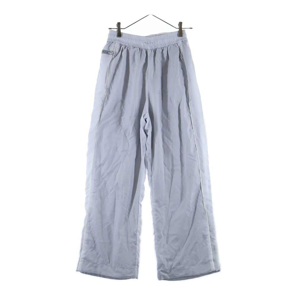 PUMA(プーマ) x ROSE T7 RELAXED TRACK PANTS ロゼ リラックスド ナイロントラックパンツ グレー 633796-32