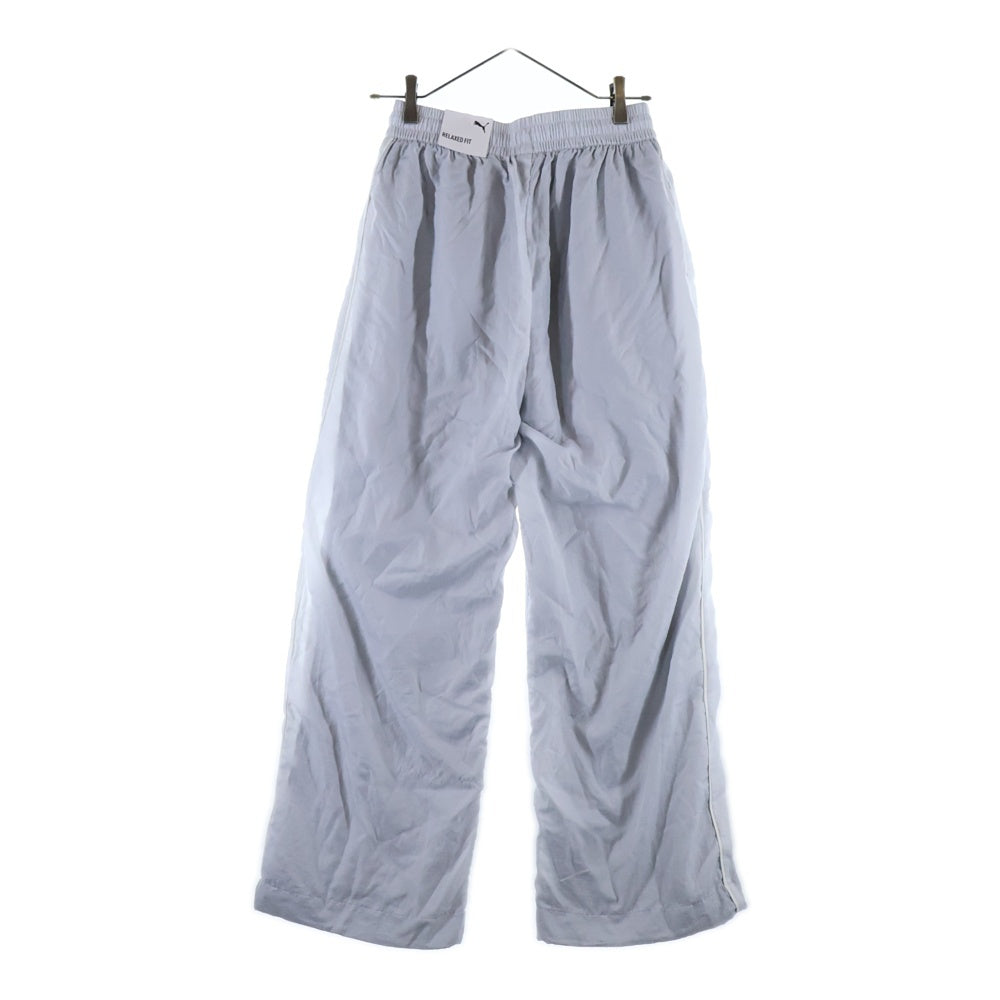 PUMA(プーマ) x ROSE T7 RELAXED TRACK PANTS ロゼ リラックスド ナイロントラックパンツ グレー 633796-32