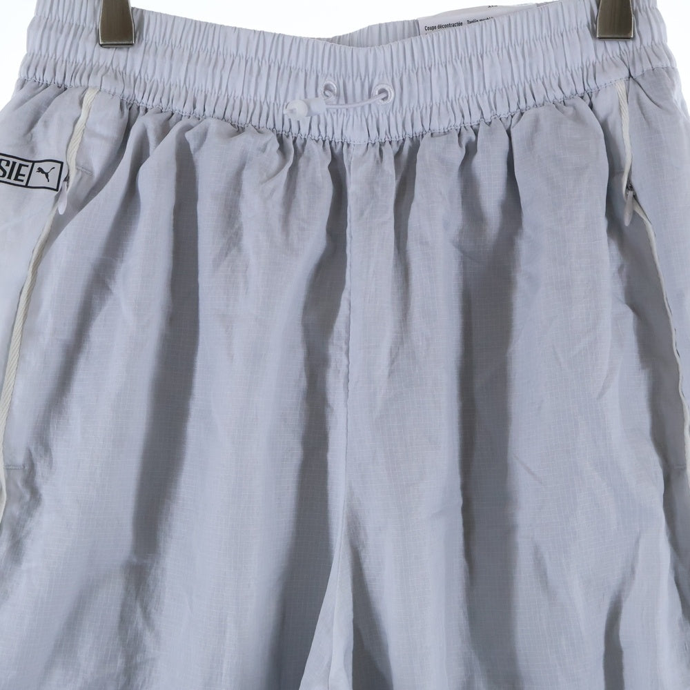 PUMA(プーマ) x ROSE T7 RELAXED TRACK PANTS ロゼ リラックスド ナイロントラックパンツ グレー 633796-32