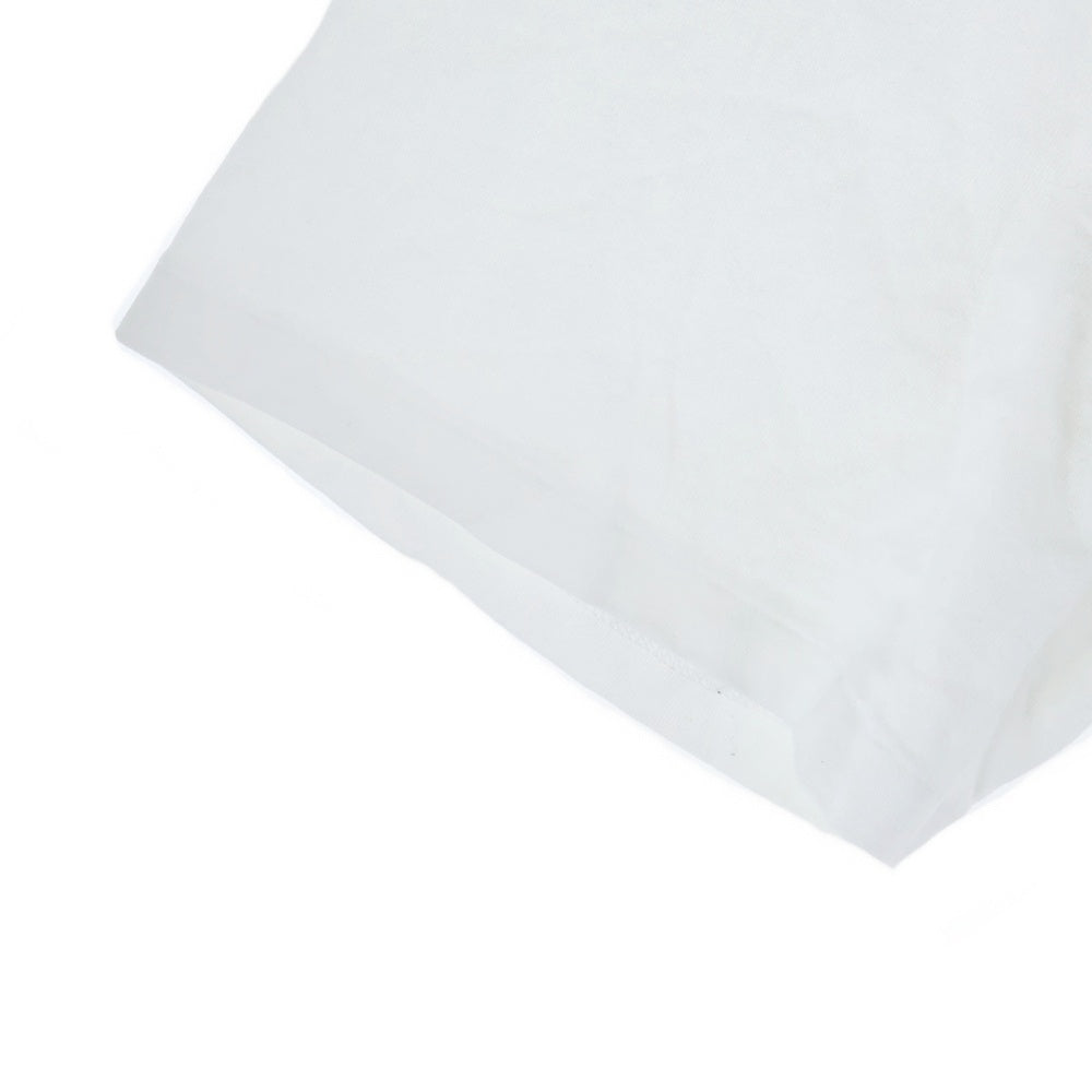 A BATHING APE(アベイシングエイプ) BARY MILO ベイビーマイロ サルカモ プリント 半袖 カットソー Tシャツ ホワイト 002TEL251002M