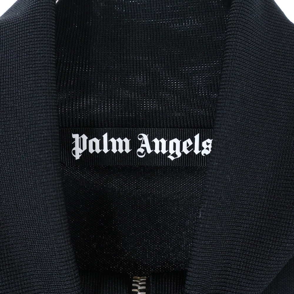Palm Angels(パームエンジェルス) 23AW ロゴ プリント トラックジャケット ブラック PMBD058F23FAB001