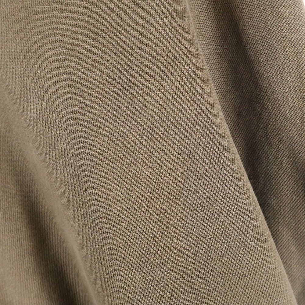 entire studios(エンタイア スタジオ) FULL ZIP WASH フルジップ ジップアップスウェットパーカー フーディー ブラウン ES2106 PO040