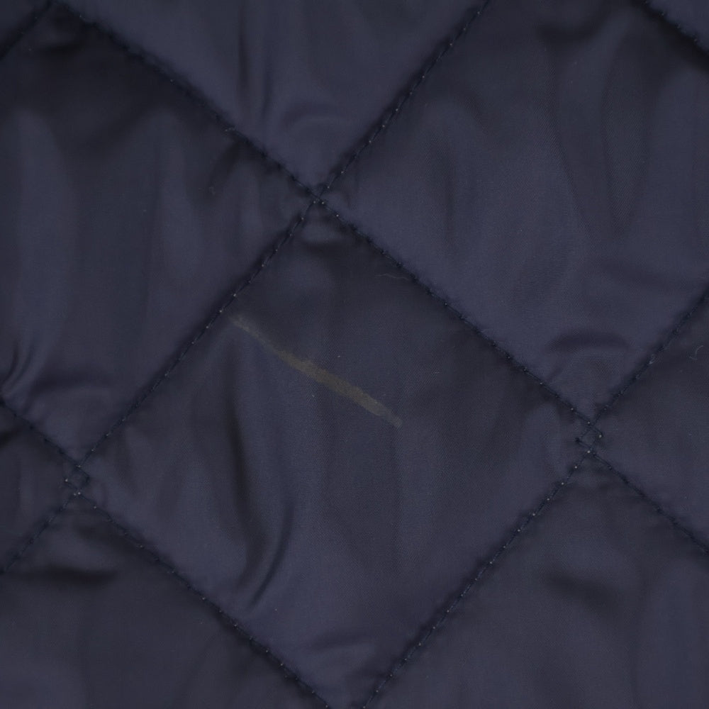 LAVENHAM(ラベンハム) UK製 襟コーデュロイ キルティングジャケット ネイビー LVH-18-BP