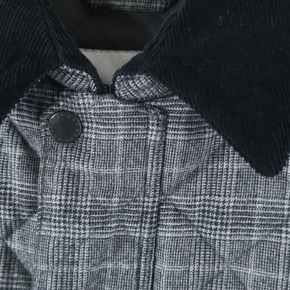 Barbour(バブアー) 18SS BEDALE ビデイル ウール キルティングジャケット コート グレー 1802200
