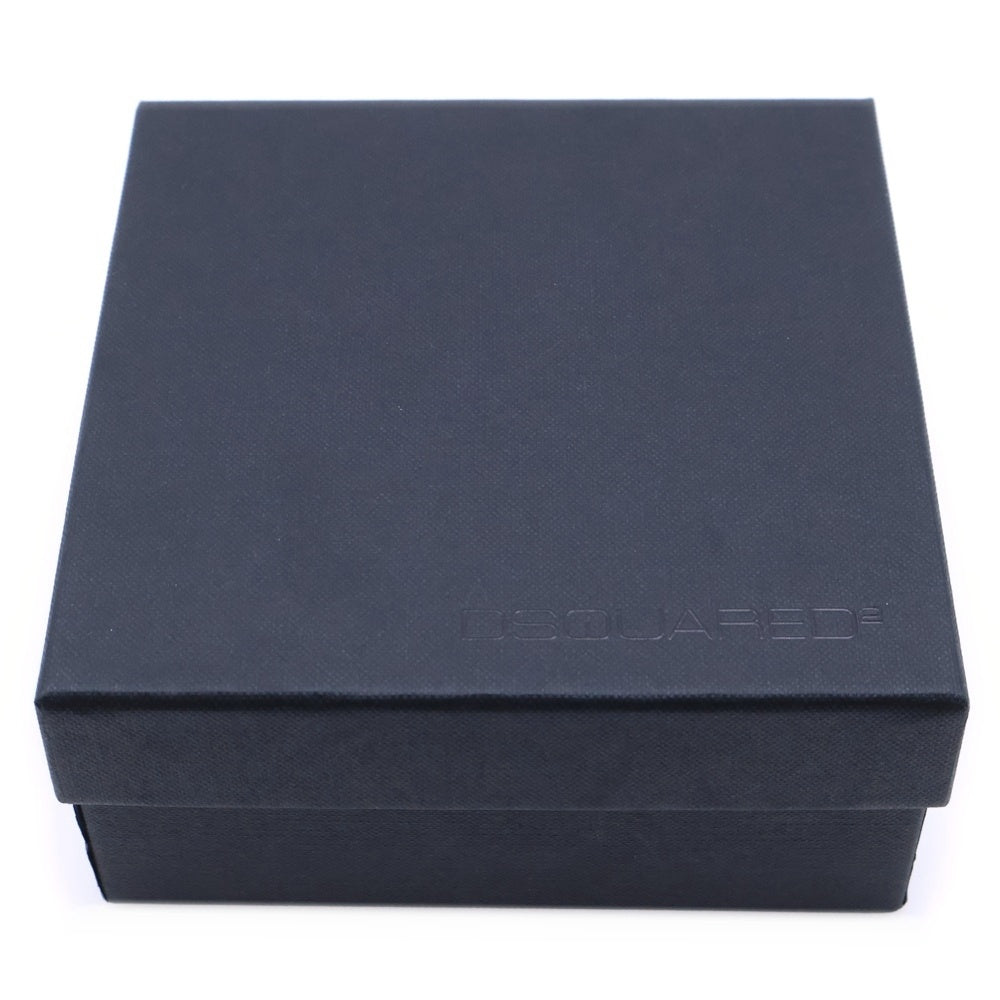 DSQUARED2(ディースクエアード) シルバーバックル レザーベルト ブラウン S71TP0433