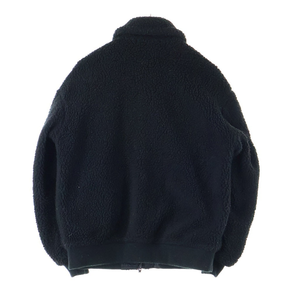 WILD THINGS(ワイルドシングス) 21AW ×WESTOVERALLS WOA RL TOP ウエストオーバーオールズ ポリアクリル フリースジャケット ブラック 21FWWT01