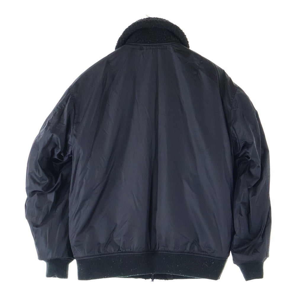 WILD THINGS(ワイルドシングス) 21AW ×WESTOVERALLS WOA RL TOP ウエストオーバーオールズ ポリアクリル フリースジャケット ブラック 21FWWT01