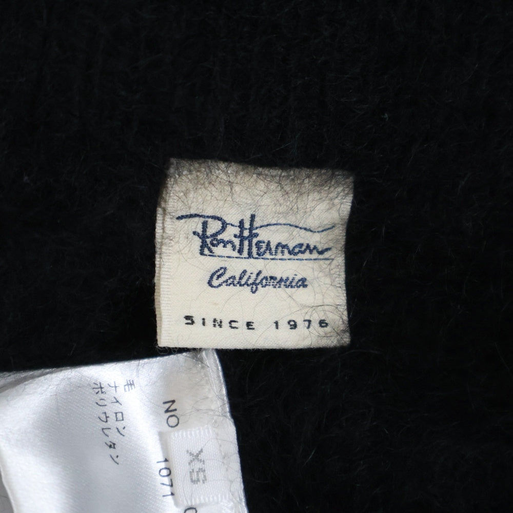 Ron Herman California(ロンハーマン カリフォルニア) ウールナイロン ラクーンニットパンツ ブラック レディース 3210600231