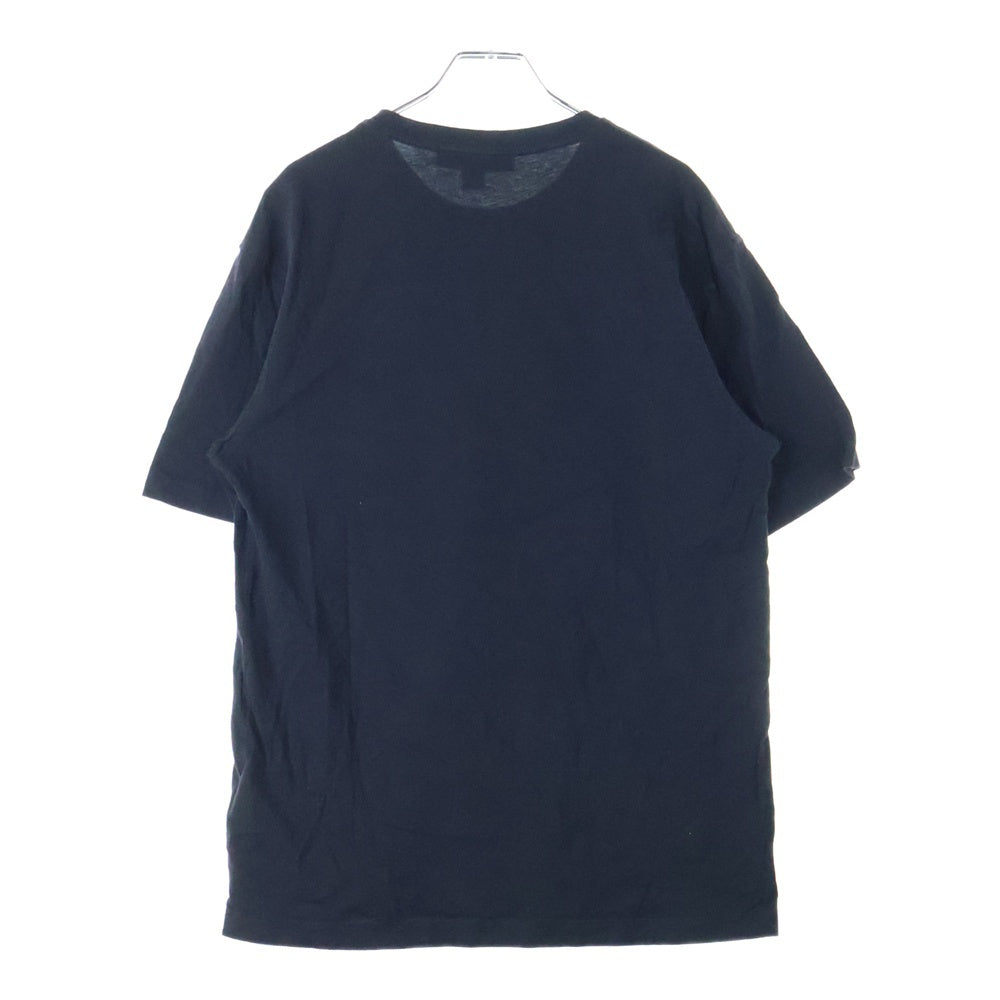 Y-3(ワイスリー) U GRAPHIC TEE ロゴプリント クルーネック 半袖Tシャツ カットソー ブラック HT4730