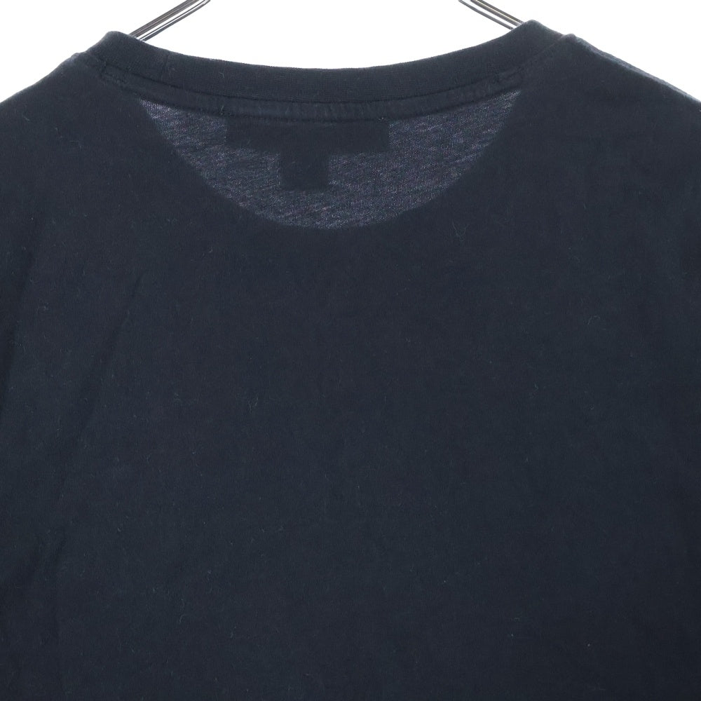 Y-3(ワイスリー) U GRAPHIC TEE ロゴプリント クルーネック 半袖Tシャツ カットソー ブラック HT4730