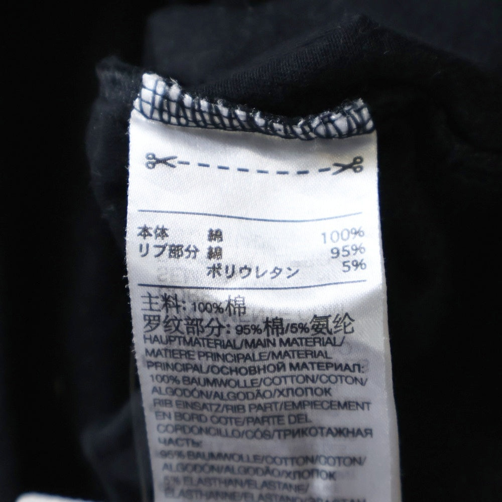 Y-3(ワイスリー) U GRAPHIC TEE ロゴプリント クルーネック 半袖Tシャツ カットソー ブラック HT4730