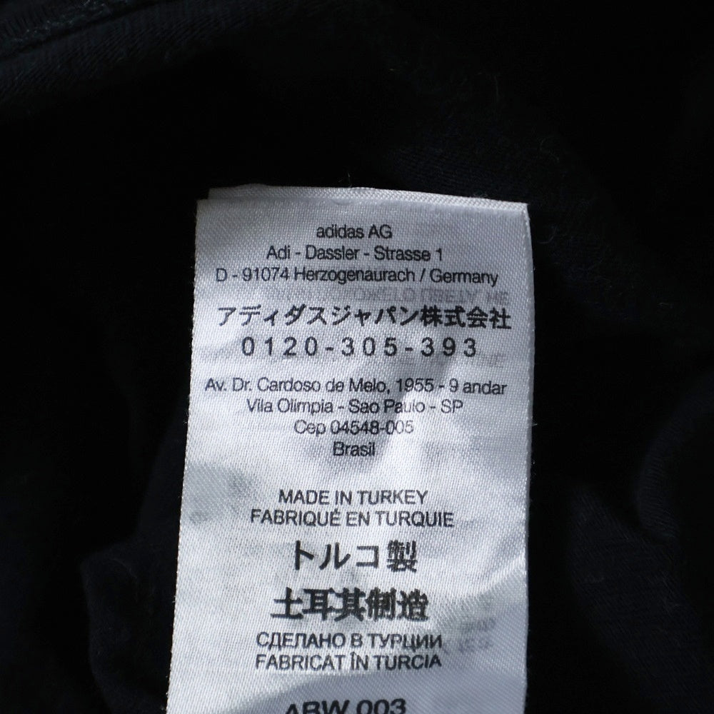 Y-3(ワイスリー) U GRAPHIC TEE ロゴプリント クルーネック 半袖Tシャツ カットソー ブラック HT4730