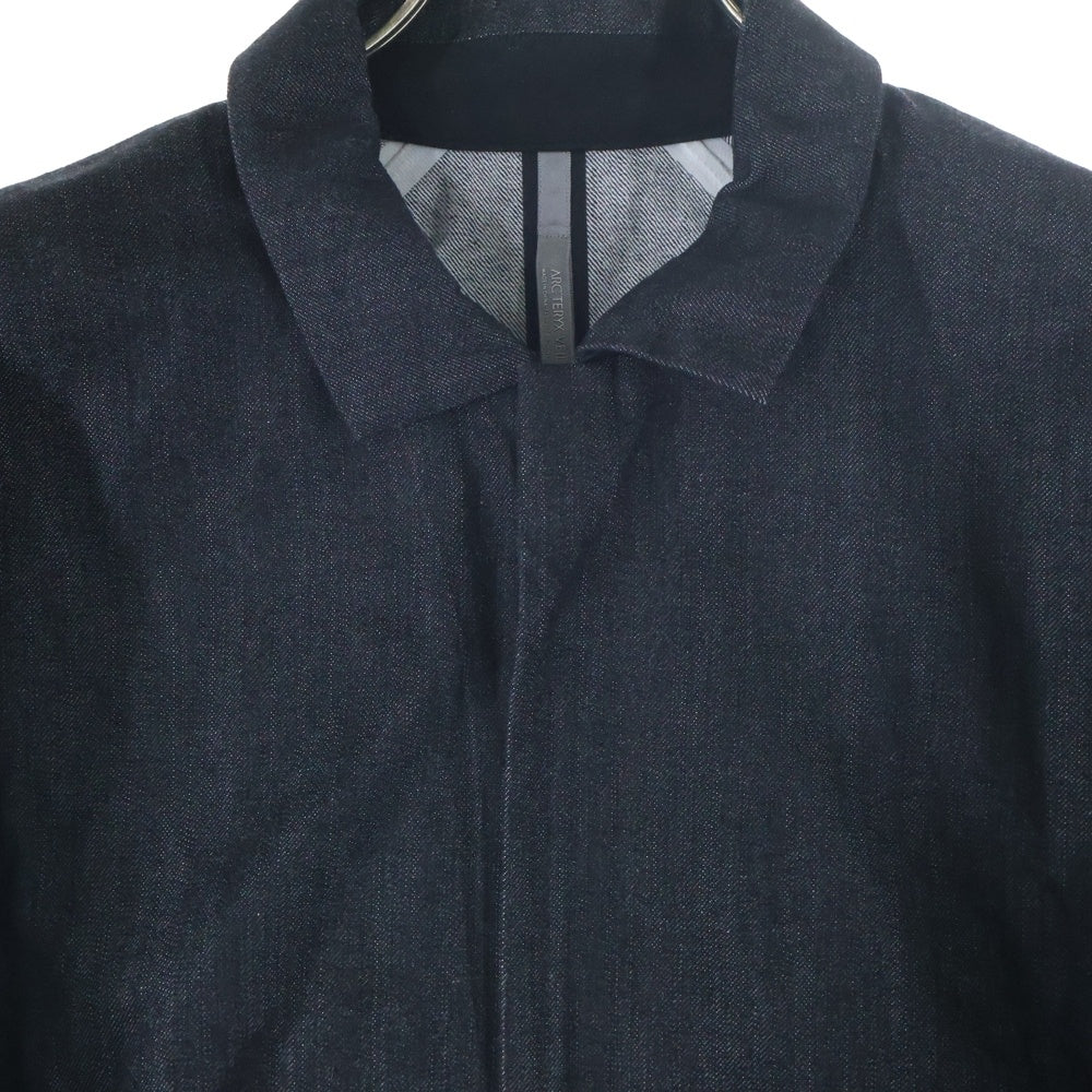 ARC'TERYX(アークテリクス) CAMBRE JACKET カンブレ ダブルポケット ジップアップ デニムジャケット ブラック ARCC-Z-2019120025