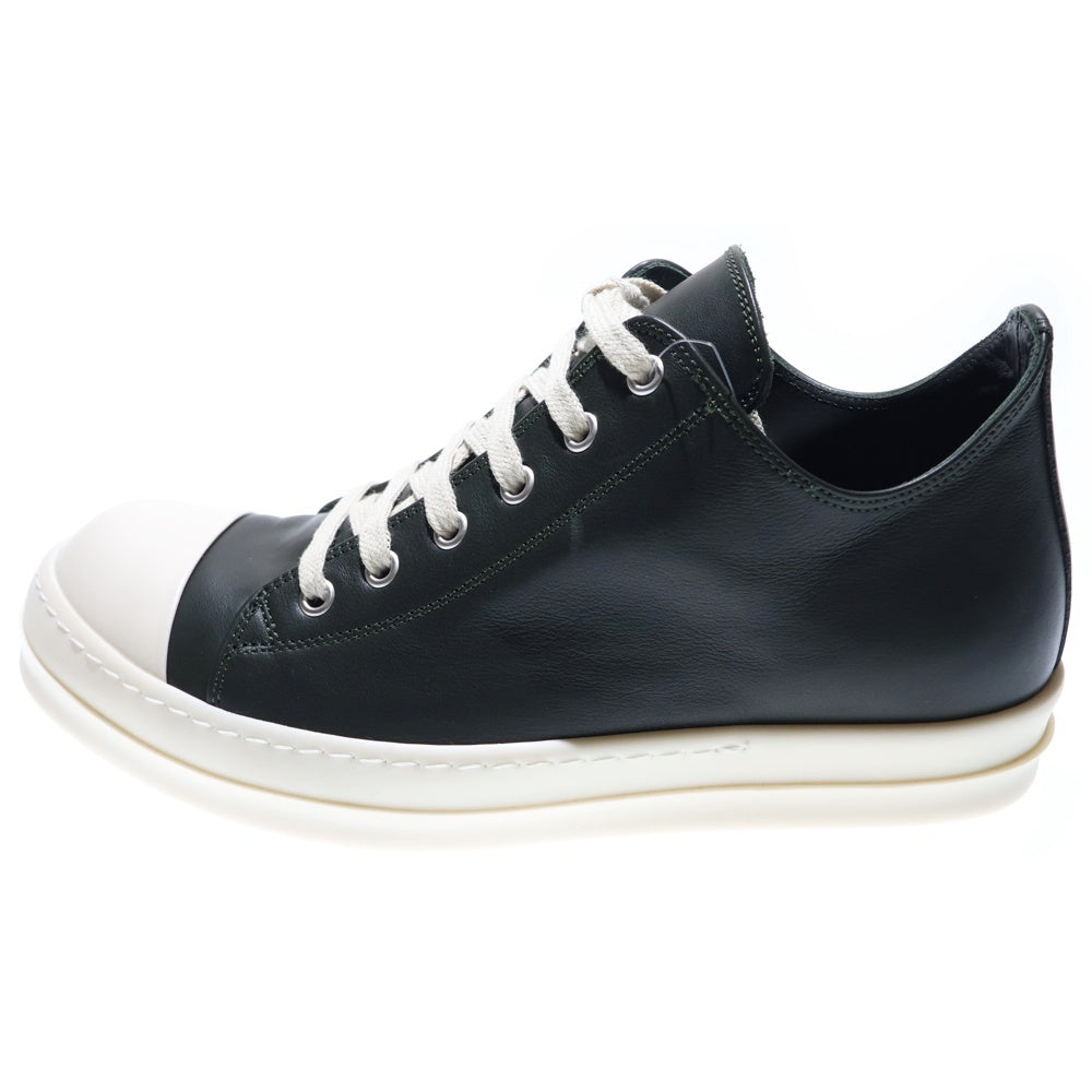 Rick Owens(リックオウエンス) RAMONES LOW SNEAKER ラモーンズ レザー ローカットスニーカー RU02D6891LCO
