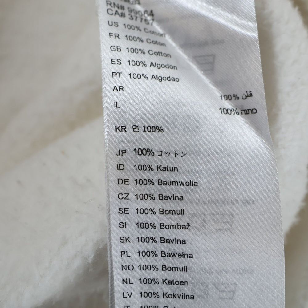 RVCA(ルーカ) ロゴプリント スウェット プルオーバーパーカー ホワイト AJ042-015