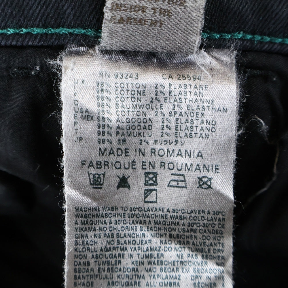 DIESEL(ディーゼル) GETLEGG ジップフライ デニムスキニーパンツ ブラック レディース 01144