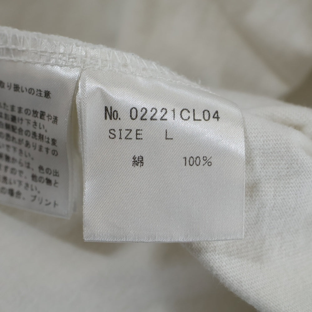 HYSTERIC GLAMOUR(ヒステリックグラマー) HYS FRUITS ヒス フルーツ 長袖 ロングスリーブTシャツ カットソー ホワイト/パープル 02221CL04