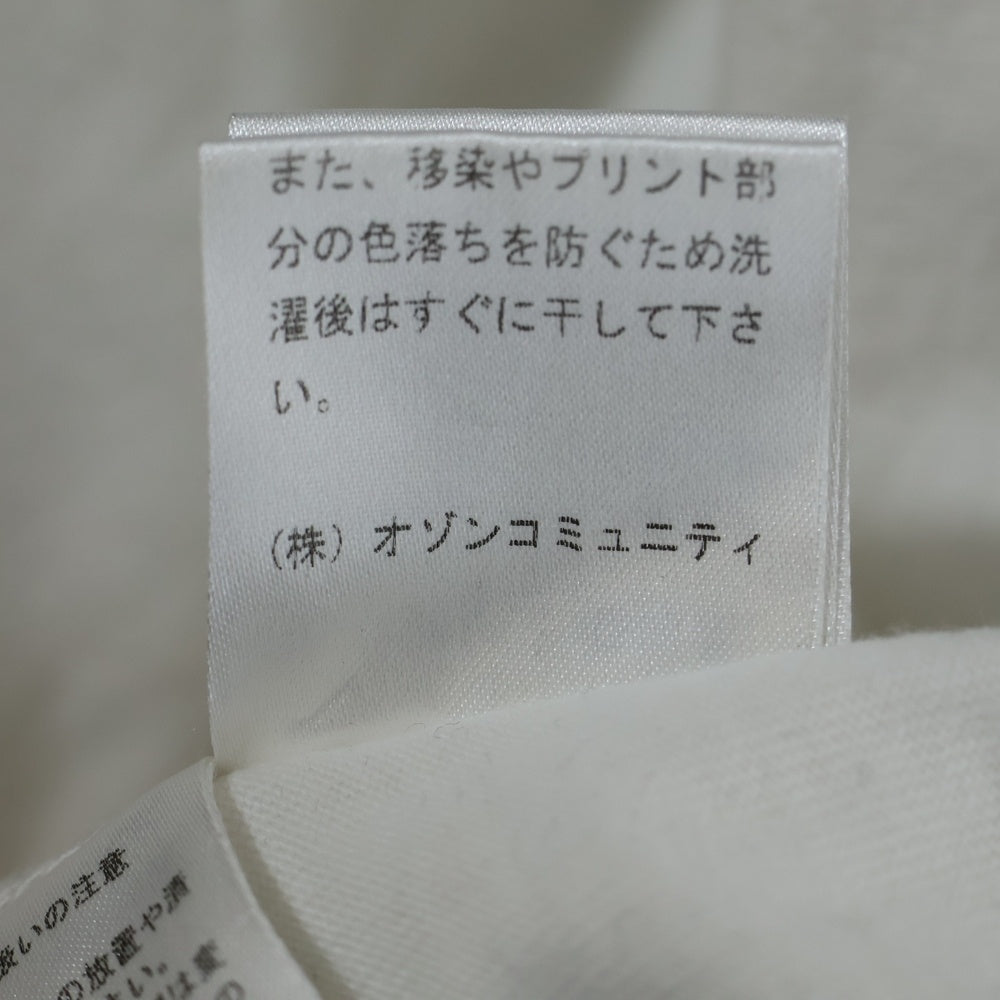 HYSTERIC GLAMOUR(ヒステリックグラマー) HYS FRUITS ヒス フルーツ 長袖 ロングスリーブTシャツ カットソー ホワイト/パープル 02221CL04